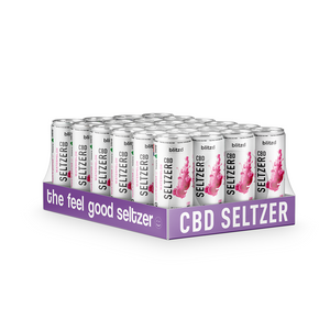 D Squared Worldwide Inc Beverages Best CBD Seltzer Water - 24 Cans