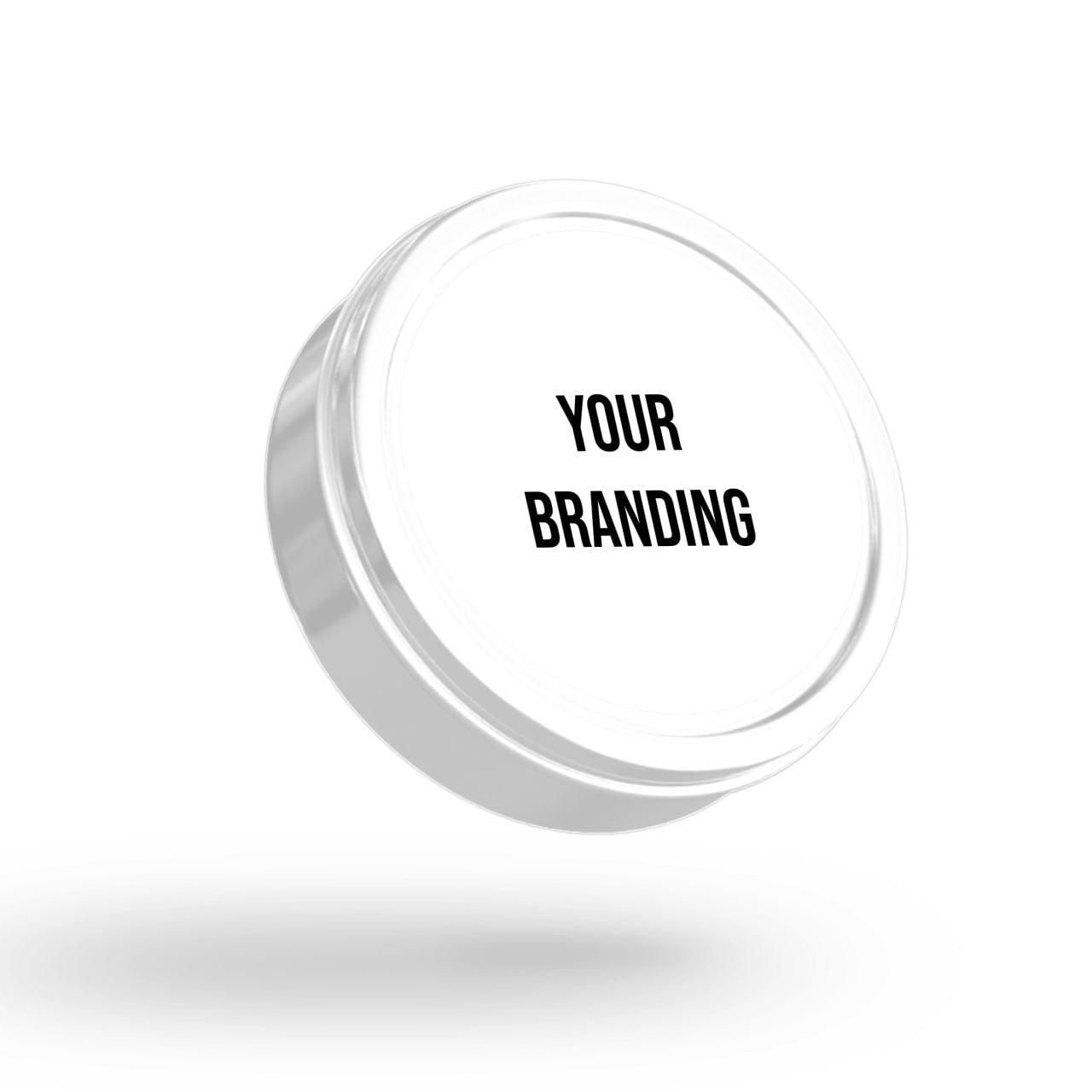 D Squared Worldwide Inc White Label Green Apple / White Tin / 100 Nano CBD Gummies - 25mg Per Gummy - 10 CT