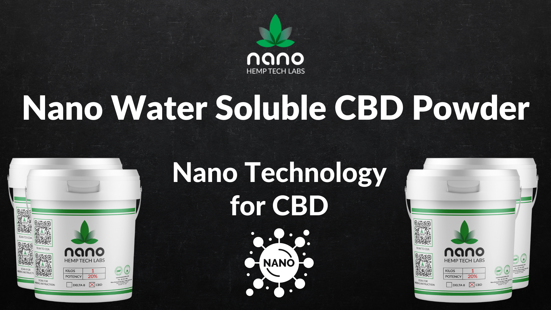 Nano Water Soluble CBD Powder: Nano Technology for CBD