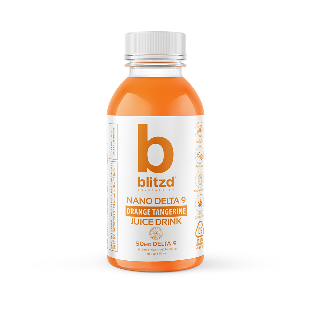 D Squared Worldwide Inc Beverages Orange Tangerine Delta 9 Juice