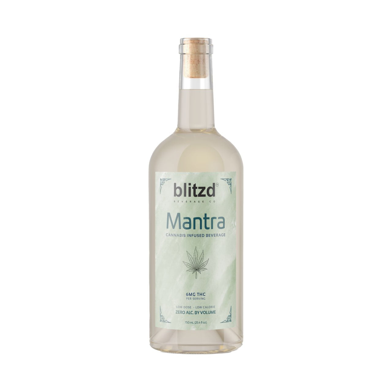 D Squared Worldwide Inc Beverages Mantra 10mg THC - 750mL - Case of 6