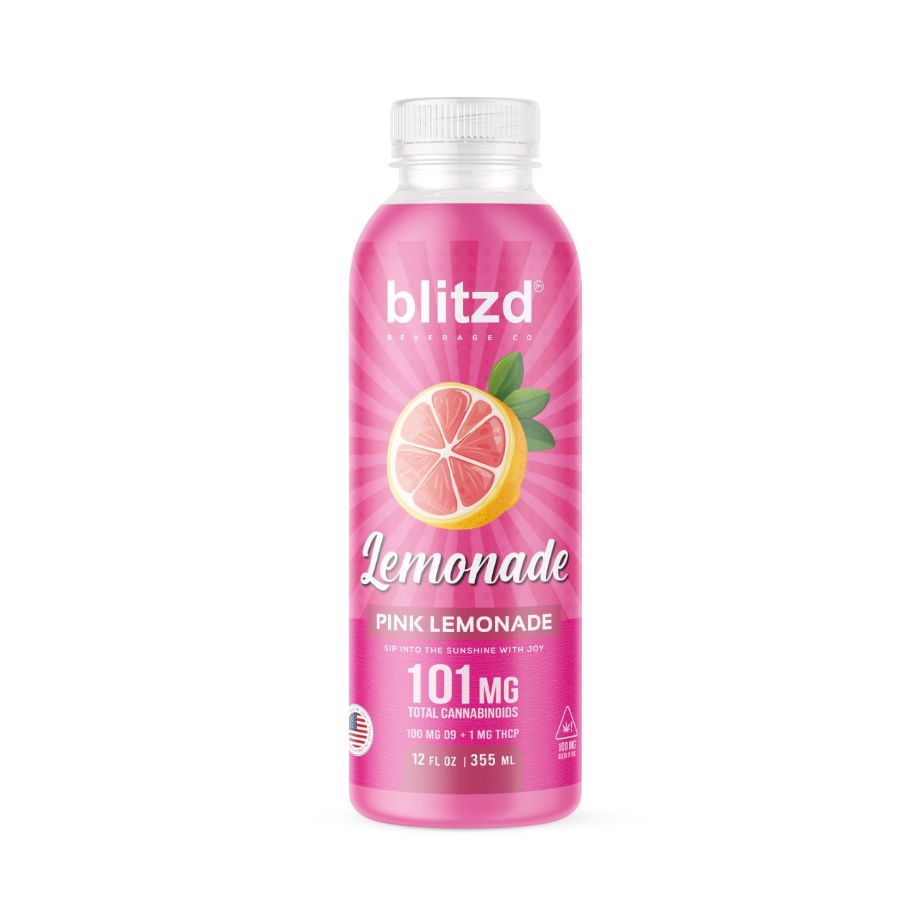 D Squared Worldwide Inc Beverages Pink Lemonade THC Lemonade - 12 fl oz