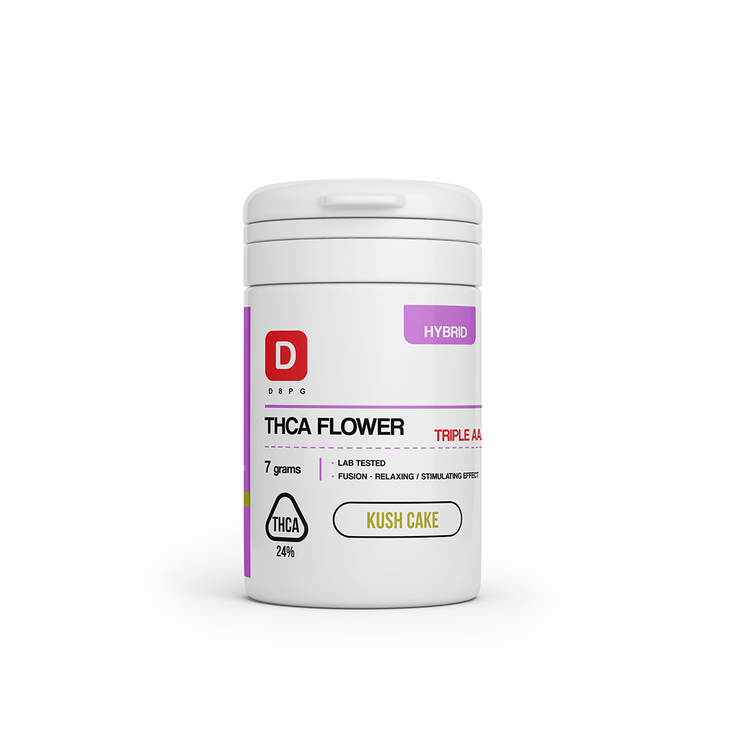 D Squared Worldwide Inc Smokables Kush Cake - HYBRID THCA Flower - 7grams