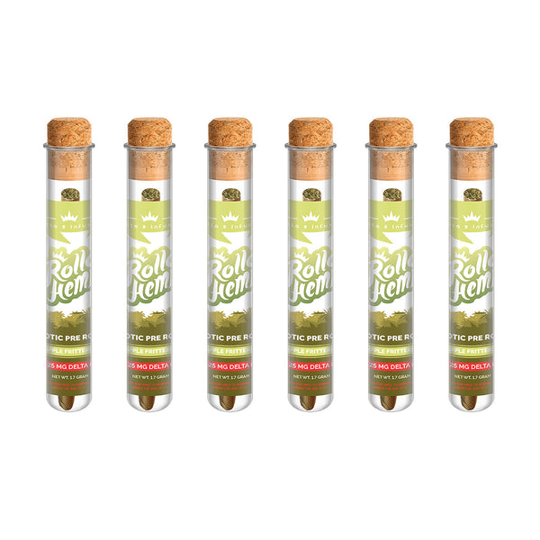 D Squared Worldwide Inc Bundles Apple Fritters Delta 8 Pre Roll - Exotic - Pack of 6