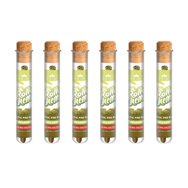 D Squared Worldwide Inc Bundles Apples & Bananas Delta 8 Pre Roll - Exotic - Pack of 6