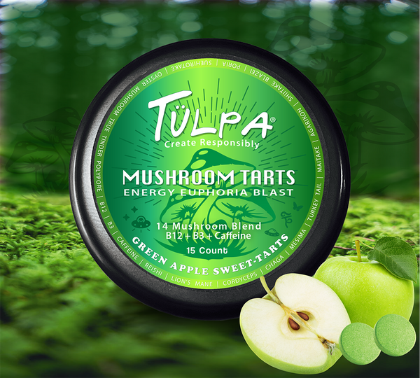 Tulpa Mushroom Tarts Green Apple