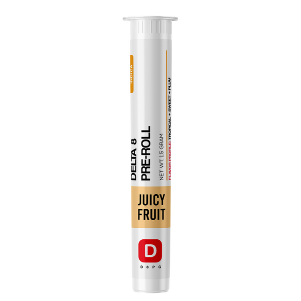 D Squared Worldwide Inc Smokables Juicy Fruity - INDICA Delta 8 Pre Roll