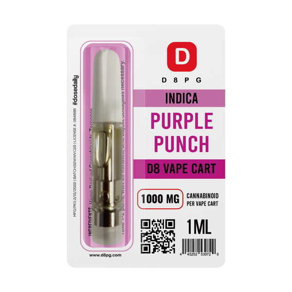 Delta 8 Vape Cart Purple Punch