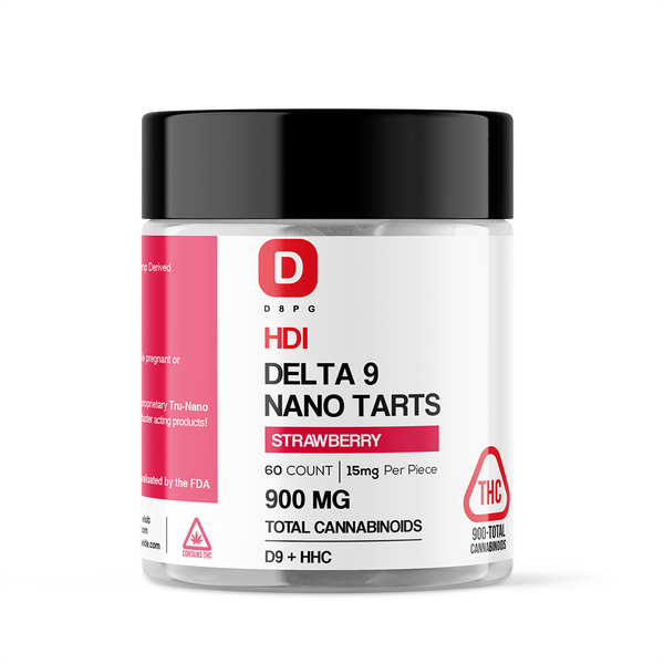 HDI Delta 9 Nano Tarts Strawberry